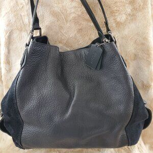 Amazing Coach Mixed Leather Edie ~ AUTHENTIC COACH COLLECTION NOW ON POSHMARK!